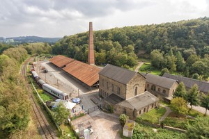 Blick auf die Zeche Nachtigall und das Muttental. Blick auf die Zeche Nachtigall und das Muttental.