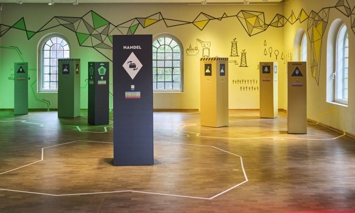 Blick in den Ausstellungsraum Blick in den Ausstellungsraum